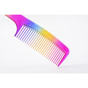 Professional supplier colorful combs with handle