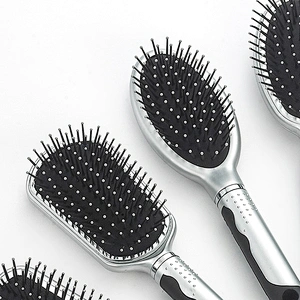 Multifunctional anti-static massage hair brush plastic magic hair brush hairdresser styling brush