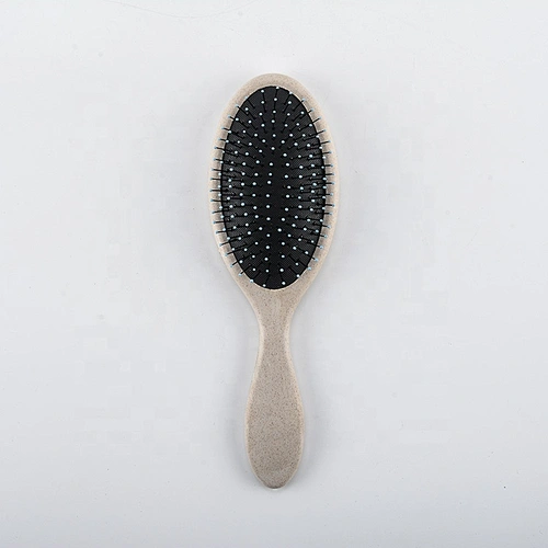 Plant degradable material detangling brush household scalp massager shampoo brush personal care hair brush