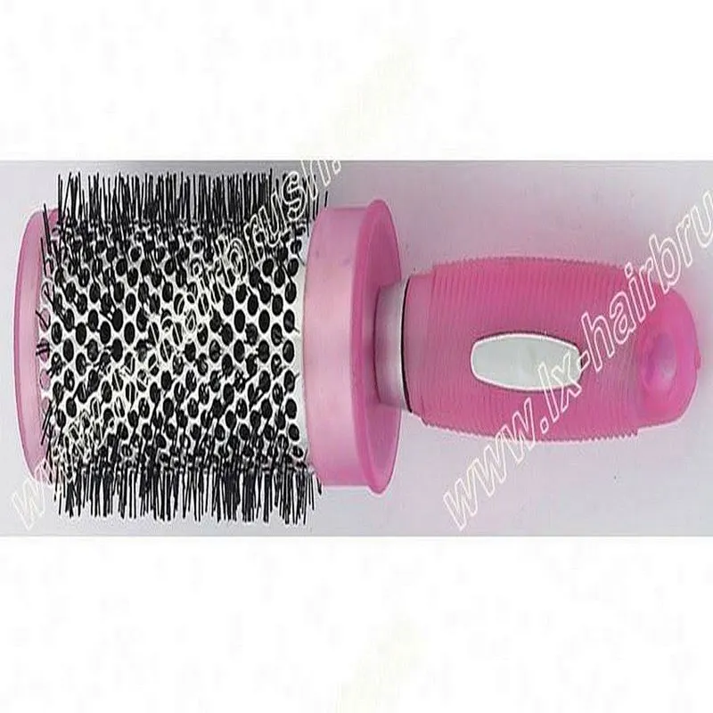 Round aluminium barrel brush,blow dry volumizer