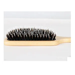 Wholesale wooden hair make up brush for beauty