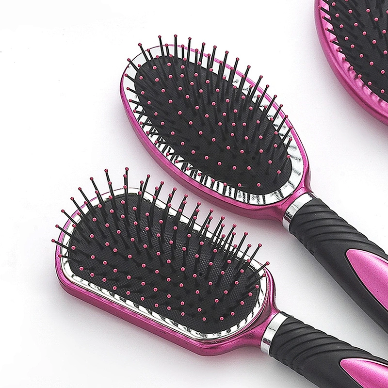 Wholesale custom hairdresser professional ventilation hair brushes with customizable colors