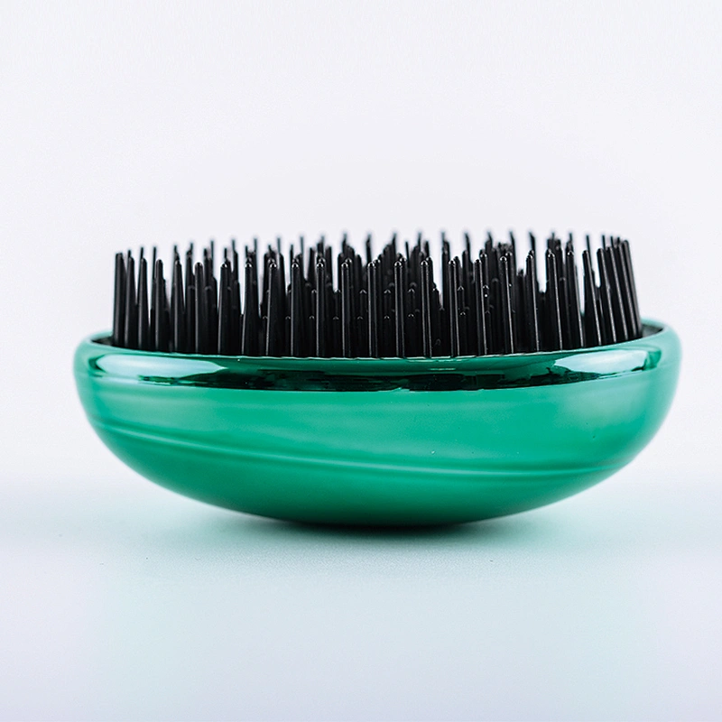 Wholesale Salon Anti-Static Plastic Compact Comb Tangle Free Detangling Hair Brush