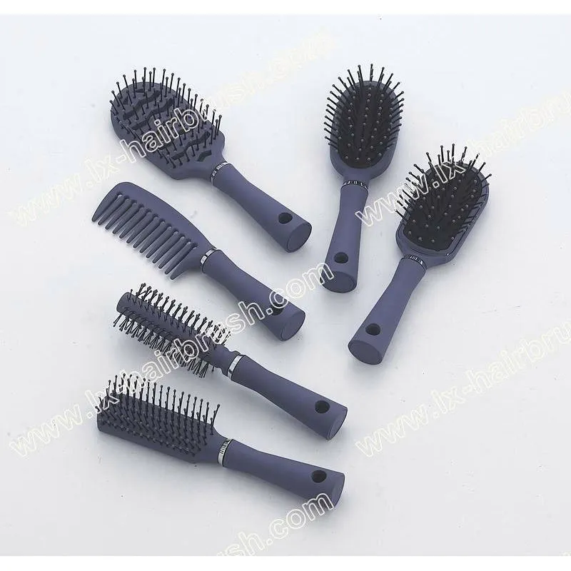 SK-U handle plastic small hair brush,comb/cushion/vent hairbrush