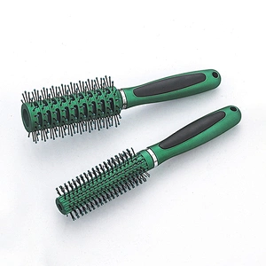 Professional custom hairdresser ventilation hair brush plastic shower brush massage brushes