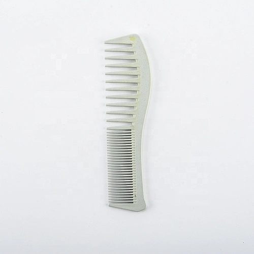 Personal care tangle teezer household wide tooth comb  plant degradable material flat comb curved hair comb