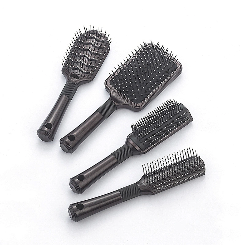 Factory customized hairdresser styling hair brush hair dryer ventilation brush massage brush
