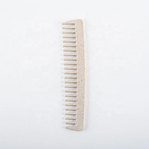 Plant degradable material hair comb household wide tooth comb personal care tangle teezer flat comb
