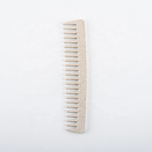 Plant degradable material hair comb household wide tooth comb personal care tangle teezer flat comb