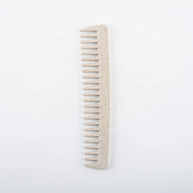 Plant degradable material hair comb household wide tooth comb personal care tangle teezer flat comb