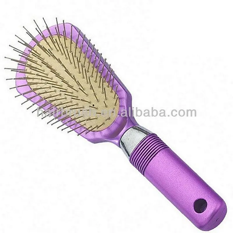 popular hair brush with stainless steel bristle