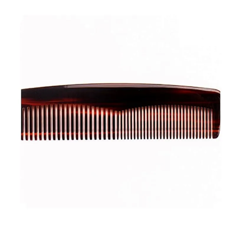 Professional manufacturer cellulose acetate men's handmade anti-static comb