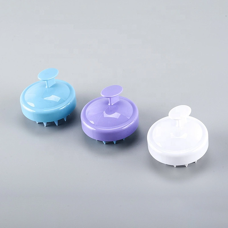 Home personal care shampoo brush plastic silicone scalp massage shower brush