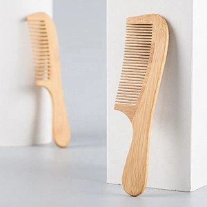 wooden comb detangle cushion hair brush wooden pick comb salon beauty wooden comb beard wholesale
