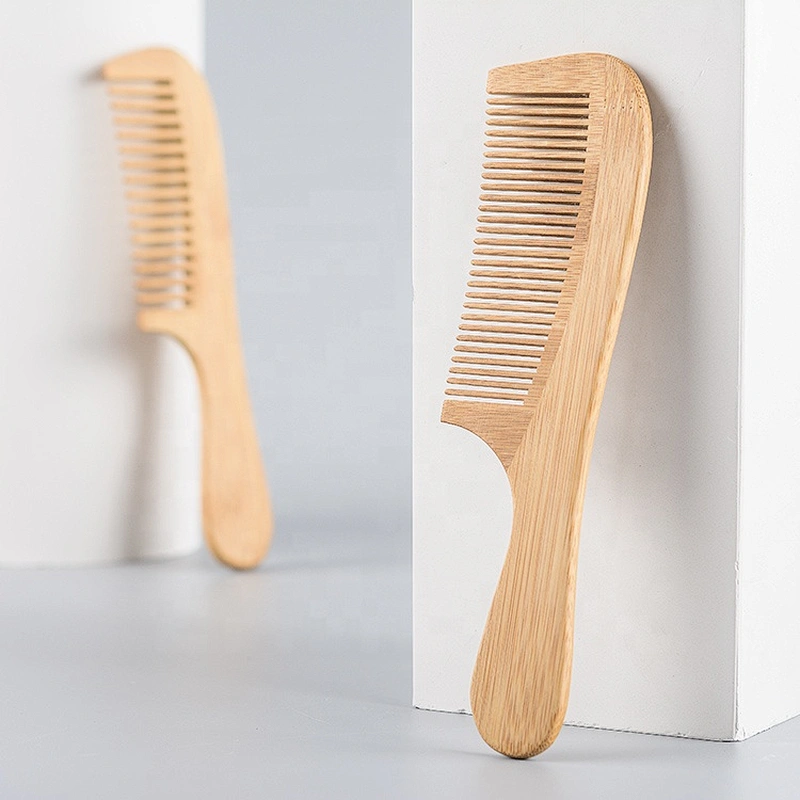 wooden comb detangle cushion hair brush wooden pick comb salon beauty wooden comb beard wholesale
