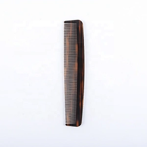 carbon men plastic hair comb colorful acetate comb for hairdresser salon usage comb and brush set
