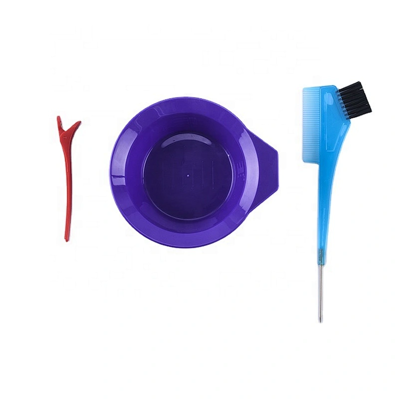bulk oem custom hair brush dye for salon hair color brush and bowl hair dressing dye colouring brushes
