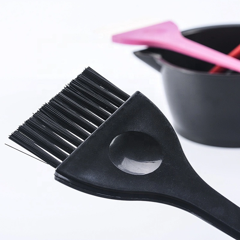 plastic hair dye applicator brush goody hair coloring brush set silicone hair dye brush with handle