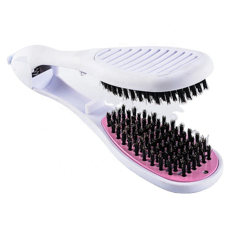 New boar bristle various type plastic cordless hot hair brush