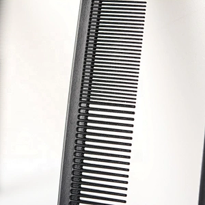 heat resistant carbon fiber brush comb for hair carbon wide tooth comb