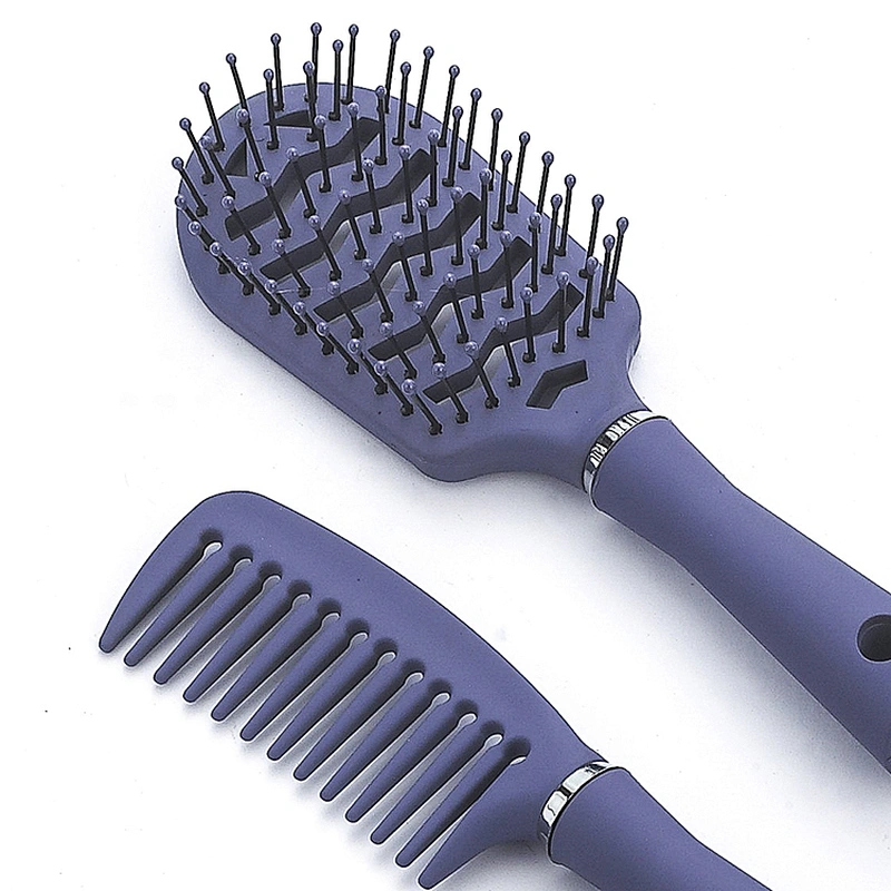 Wholesale small plastic massage brush hair dryer hair brush custom miniature hairdresser styling brush