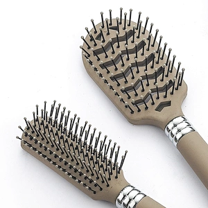 Factory Customized Mini Plastic Massage Brush Small Ventilation Brush Straight Hair Comb