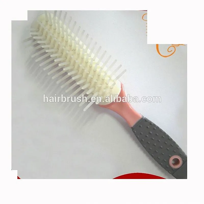 Professional denman brush with nylon bristle