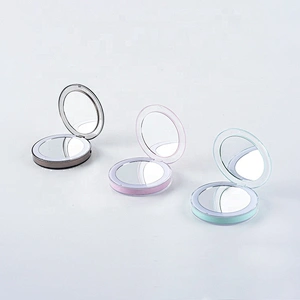 pocket makeup mirror with light led round makeup mirror with light folded led mirror led lights led mirror