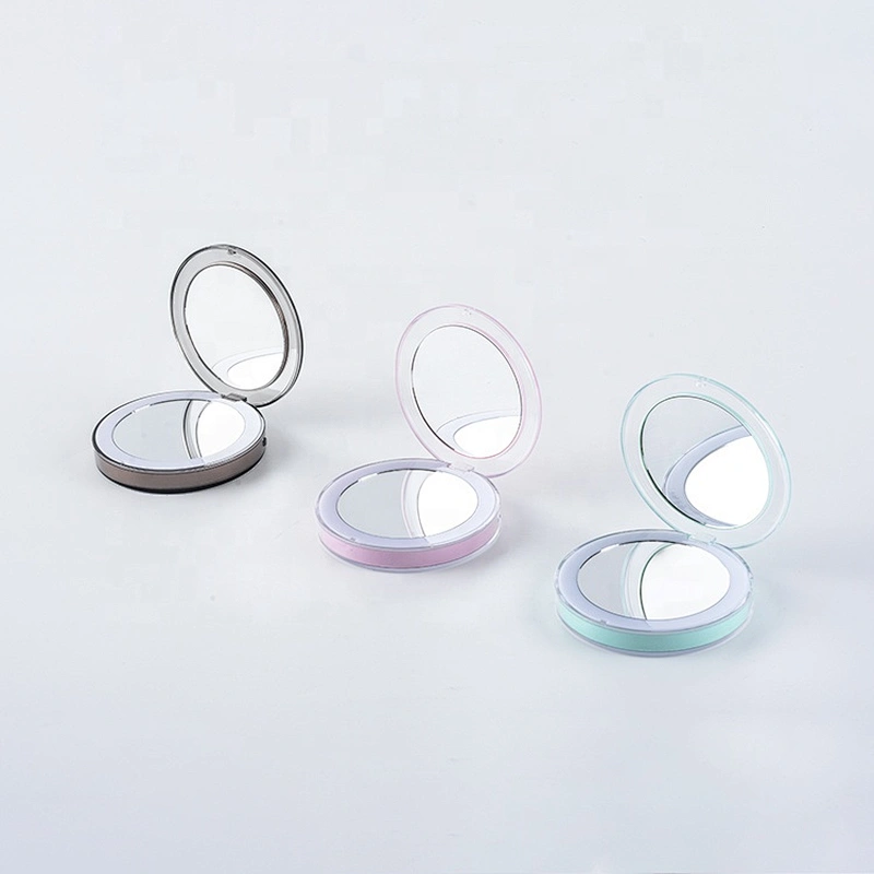 pocket makeup mirror with light led round makeup mirror with light folded led mirror led lights led mirror