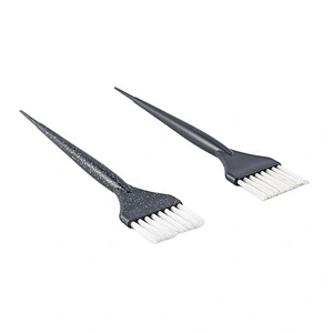 makeup brush synthetic hair colored hair dye brush oem color customize cheap personalized hair comb
