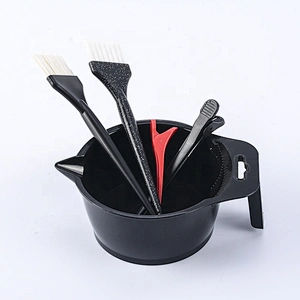 makeup brush synthetic hair colored hair dye brush oem color customize cheap personalized hair comb