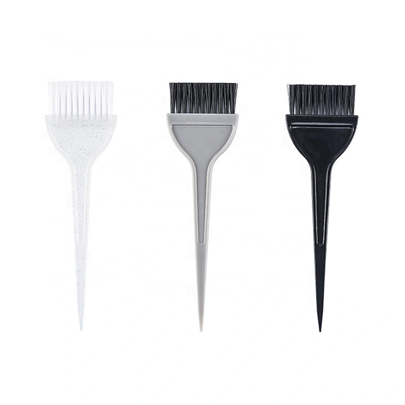 salon recycled plastic hair coloring brush whip mixing bowls hair dye brush customize color tinting bowl and brush