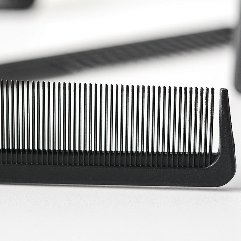 carbon comb antistatic for salon barber comb carbon fiber black pins