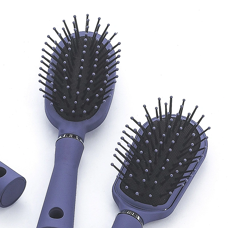 Wholesale small plastic massage brush hair dryer hair brush custom miniature hairdresser styling brush