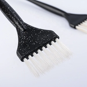 makeup brush synthetic hair colored hair dye brush oem color customize cheap personalized hair comb