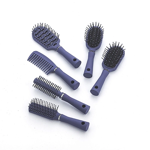Wholesale small plastic massage brush hair dryer hair brush custom miniature hairdresser styling brush