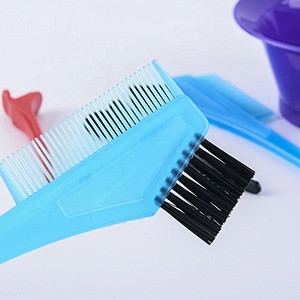 bulk oem custom hair brush dye for salon hair color brush and bowl hair dressing dye colouring brushes