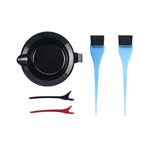 salon hairdresser dye hair brush hair dye brush and bowl set beauty care globe hair brush comb