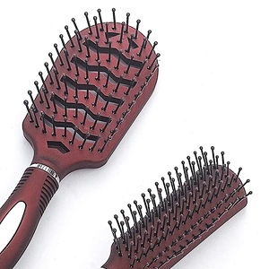 Wholesale Mini Hair Dryer Hair Brush Hairdresser Styling Brush Small Plastic Massage Brush
