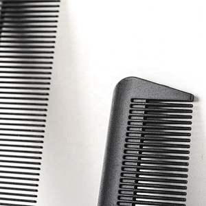 anti frizz carbon comb hair professional custom carbon wide tooth comb