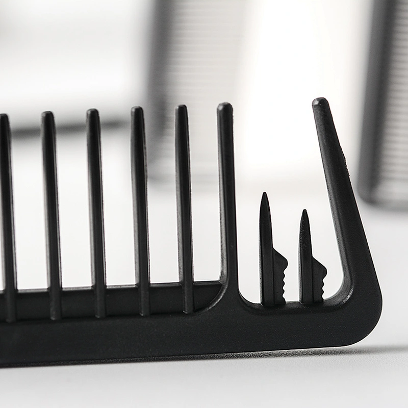 carbon comb antistatic for salon barber comb carbon fiber black pins