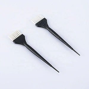 makeup brush synthetic hair colored hair dye brush oem color customize cheap personalized hair comb