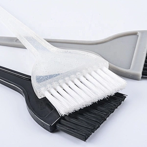 salon recycled plastic hair coloring brush whip mixing bowls hair dye brush customize color tinting bowl and brush