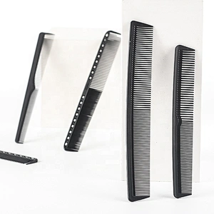 anti frizz carbon comb hair professional custom carbon wide tooth comb
