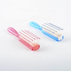 kids craft brushes cute children hair brush kid makeup brushes detangle hairbrush for kids using