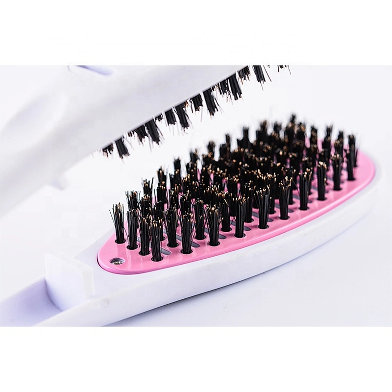 New boar bristle various type plastic cordless hot hair brush