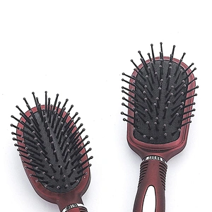 Wholesale Mini Hair Dryer Hair Brush Hairdresser Styling Brush Small Plastic Massage Brush