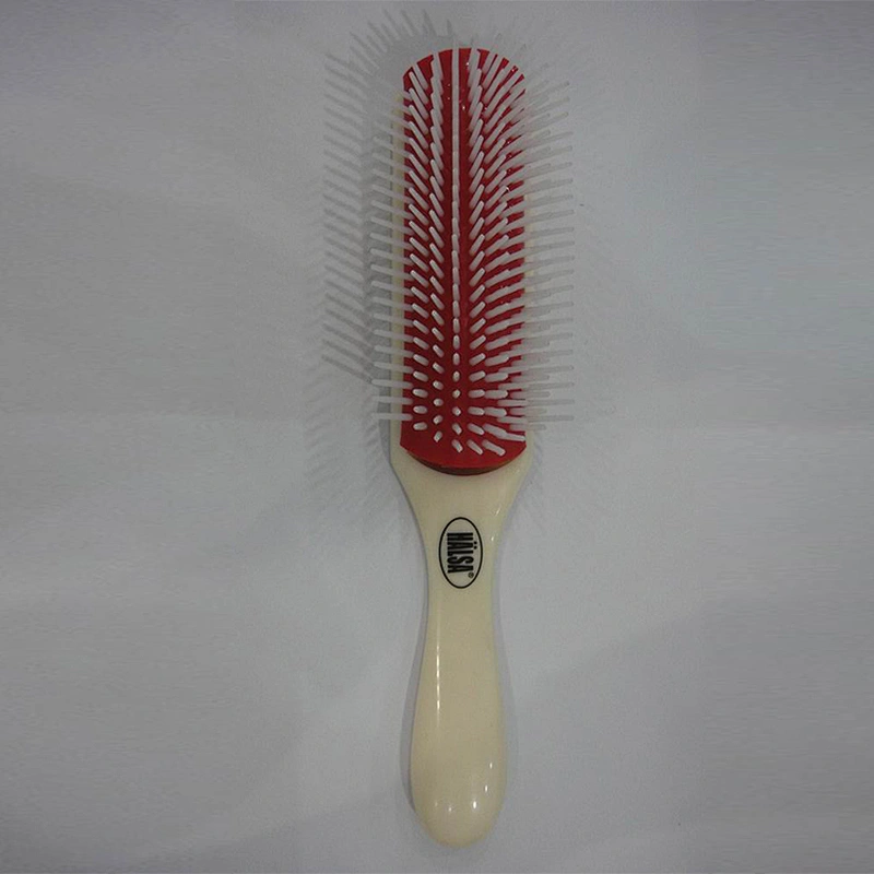 Cushion hair styling hair brush red natural pad white denman hair brush