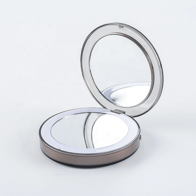 pocket makeup mirror with light led round makeup mirror with light folded led mirror led lights led mirror