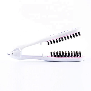 New boar bristle various type plastic cordless hot hair brush